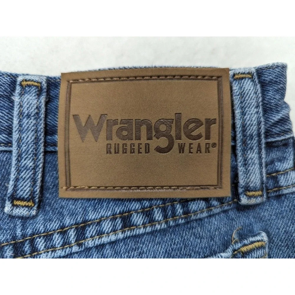 Wrangler Mens Jeans Size 36 x 30 Cotton Blue